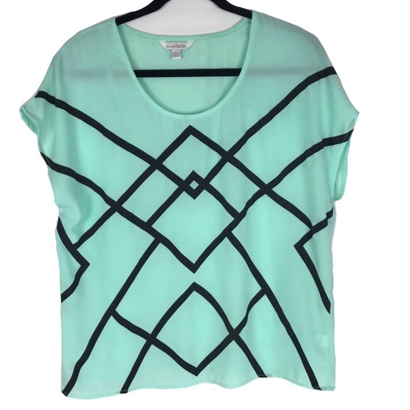 Charming Charlie Geometric Top - Picture 1 of 5